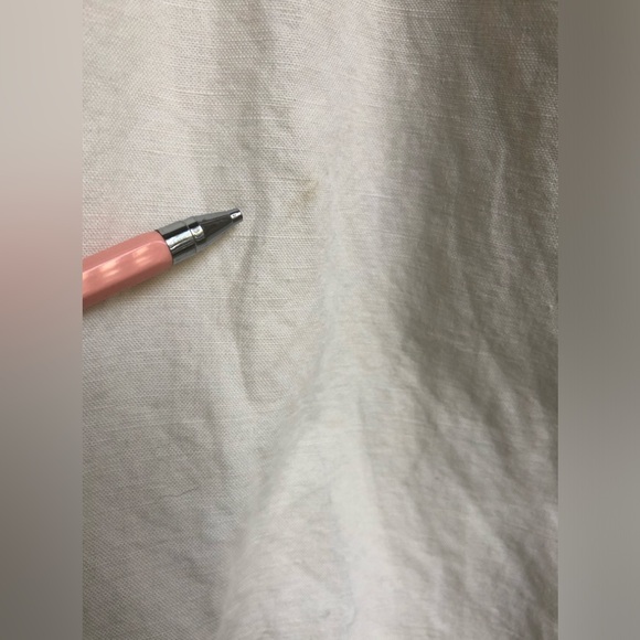 Anthropologie Flat White Ruffle High-Rise Wide-Leg Pants Size: M - Picture 13 of 13